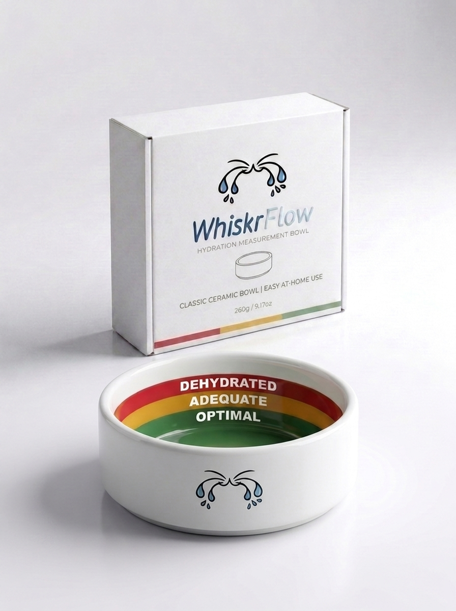 WhiskrFlow Ceramic Water Bowl
